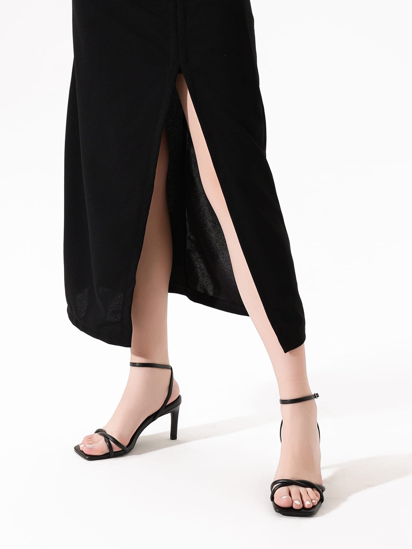 Strappy Stiletto Heels Sandals