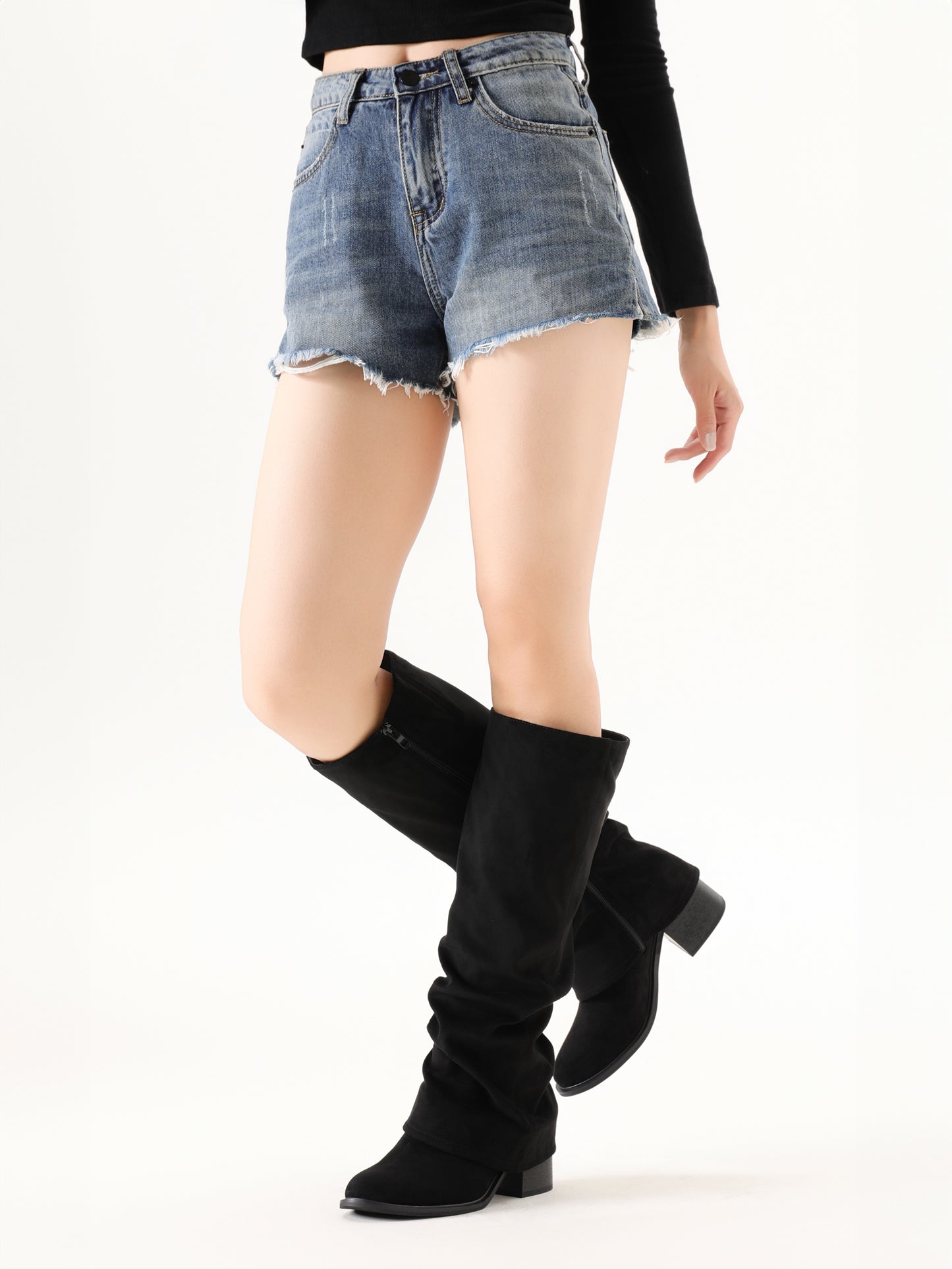 Women's Slouchy Knee High Boots